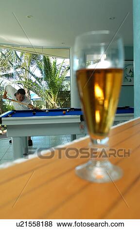 Pool table View Large Photo Image Stock Photo - Pool table. Fotosearch