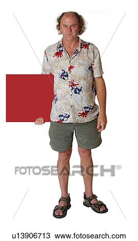 Relaxed man with a sign View Large Photo Image Stock Image - Relaxed man with a sign. Fotosearch