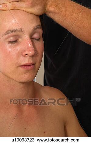 Stock Image - Remedial massage. Fotosearch