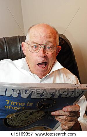 Retiree investing View Large Photo Image Stock Photo - Retiree investing. Fotosearch