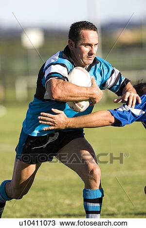 Stock Image - Rugby League Player. Fotosearch