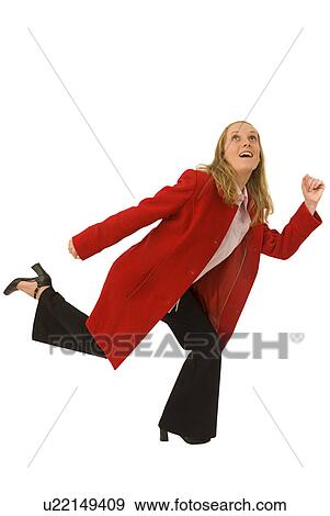 Running businesswoman View Large Photo Image Stock Photo - Running businesswoman. Fotosearch