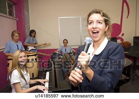 School band View Large Photo Image Stock Photo - School band. Fotosearch