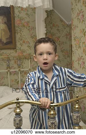 Stock Image - Shocked child. Fotosearch