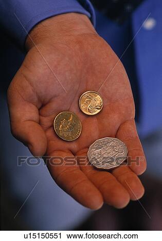 Stock Image - Spare change. Fotosearch