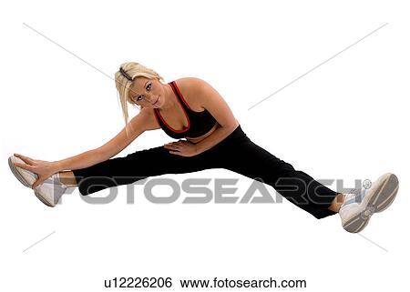 Stock Photograph - Stretching. Fotosearch