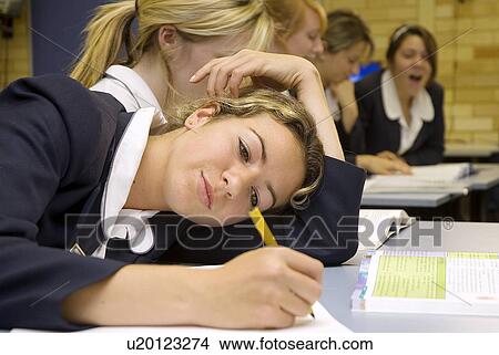 Picture - Students learning. Fotosearch