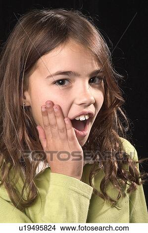 Surprised young girl View Large Photo Image Picture - Surprised young girl. Fotosearch