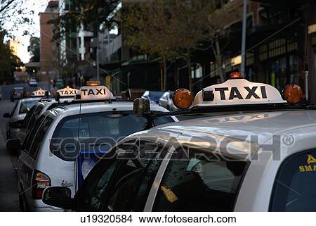 Taxi rank View Large Photo Image Picture - Taxi rank. Fotosearch