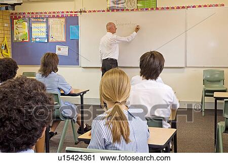 Stock Image - Teacher. Fotosearch