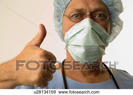 Thumbs up doctor View Large Photo Image Stock Photo - Thumbs up doctor. Fotosearch