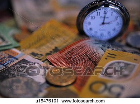 Stock Image - Time is money. Fotosearch