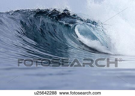 Stock Photo - Tube wave. Fotosearch