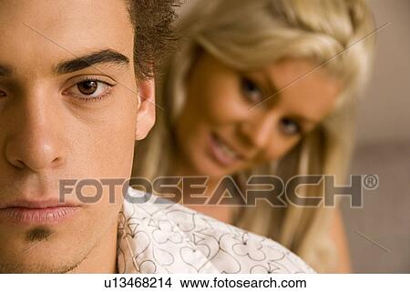 Picture - Up close couple. Fotosearch