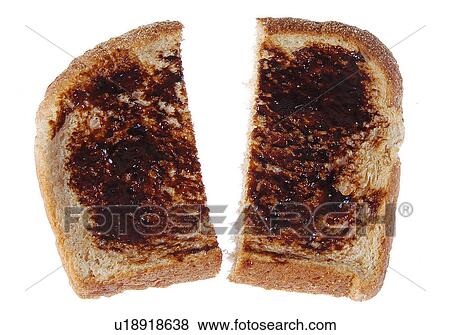 Stock Photo - Vegemite on toast. Fotosearch