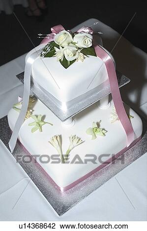 Stock Image - Wedding cake. Fotosearch