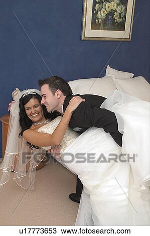 Stock Image - Wedding night. Fotosearch