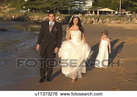Stock Photograph - Wedding on the beach. Fotosearch