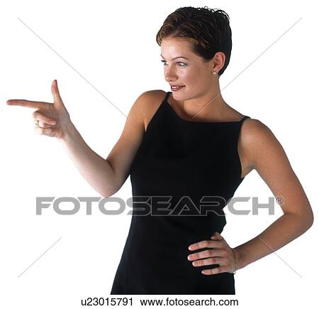 Woman pointing a fake gun View Large Photo Image Stock Image - Woman pointing a fake gun. Fotosearch