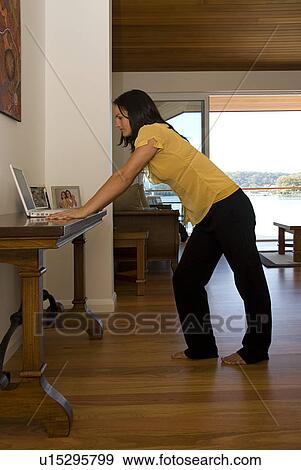 Working from home View Large Photo Image Stock Photo - Working from home. Fotosearch