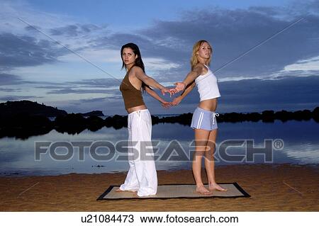 Stock Image - Yoga. Fotosearch