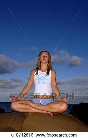 Stock Photograph - Yoga. Fotosearch