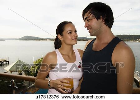 Young couple View Large Photo Image Stock Photograph - Young couple. Fotosearch