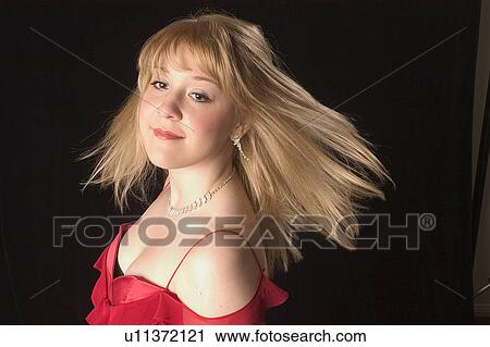 Stock Image - Young sexy woman. Fotosearch