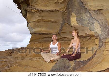 Stock Image - Zen attitude. Fotosearch
