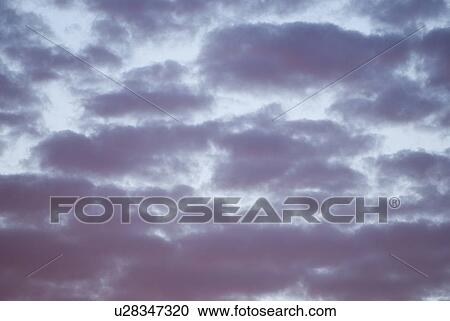 Stock Image - Purple clouds. Fotosearch