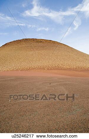 Stock Photo - Red hill. Fotosearch
