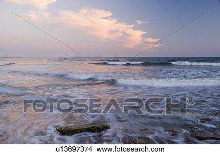 Water moving over rocks in Ventura California USA View Large Photo Image Picture - Water moving over rocks in Ventura California USA. Fotosearch