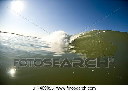 Stock Photography - Waves breaking in the ocean. Fotosearch