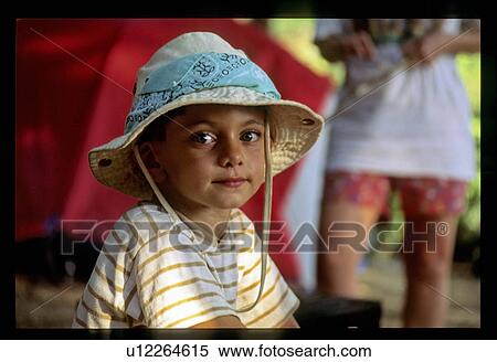 Stock Photography - Boy on vacation. Fotosearch