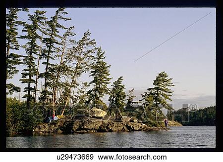 Camping on a shore View Large Photo Image Stock Photo - Camping on a shore. Fotosearch