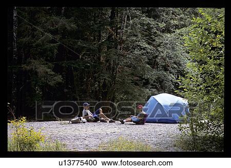 Stock Image - Camping. Fotosearch