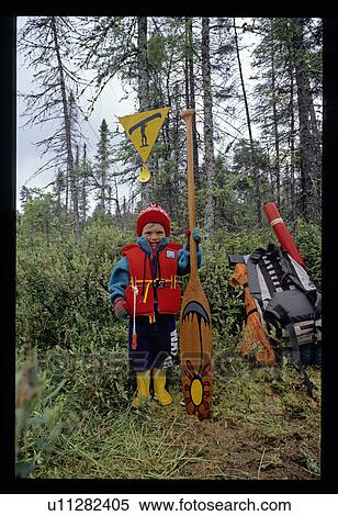 Stock Photography - Canoe oar. Fotosearch