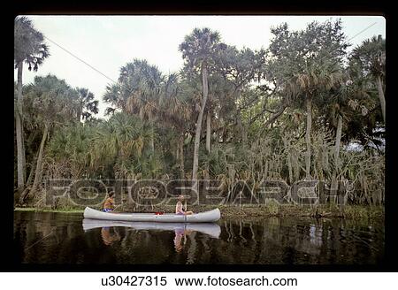 Canoeing couple View Large Photo Image Stock Photography - Canoeing couple. Fotosearch