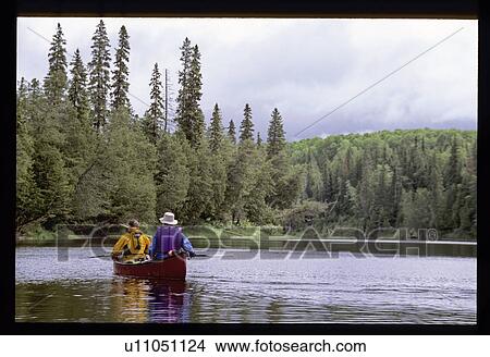 Canoeing down a river View Large Photo Image Picture - Canoeing down a river. Fotosearch