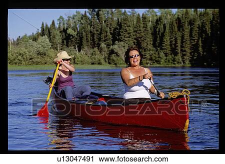 Canoeing fun View Large Photo Image Stock Image - Canoeing fun . Fotosearch