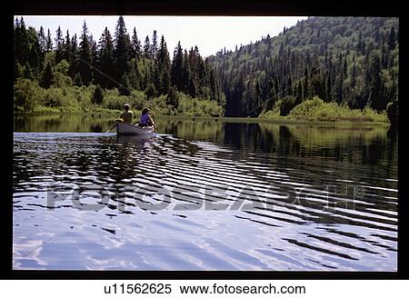 Stock Photography - Canoeing. Fotosearch