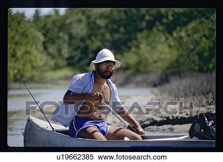 Stock Photography - Canoeing . Fotosearch
