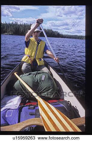 Canoer View Large Photo Image Stock Image - Canoer. Fotosearch