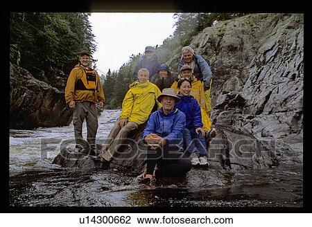 Stock Image - Family hike . Fotosearch