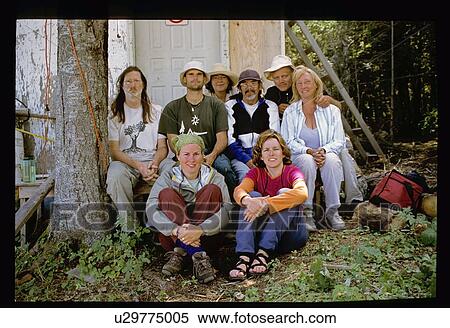 Stock Photography - Family photo. Fotosearch