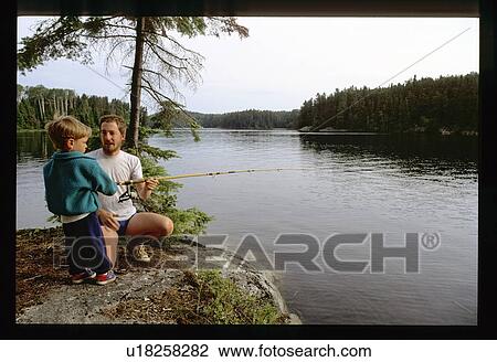 Fishing on the shore View Large Photo Image Stock Image - Fishing on the shore. Fotosearch