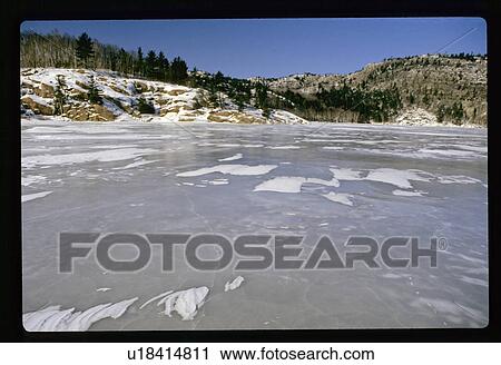 Frozen lake View Large Photo Image Stock Image - Frozen lake . Fotosearch