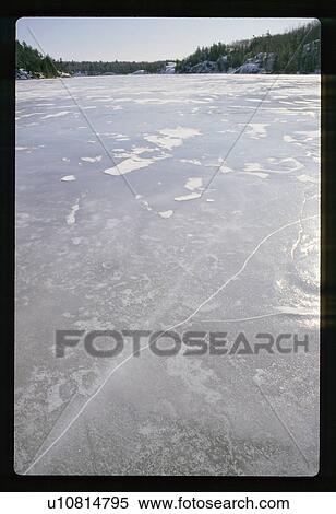 Frozen lake View Large Photo Image Stock Photography - Frozen lake. Fotosearch