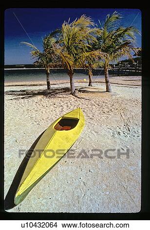 Kayak on beach View Large Photo Image Picture - Kayak on beach. Fotosearch