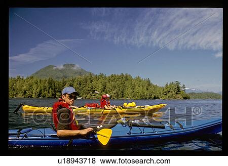 Stock Photo - Kayaking. Fotosearch